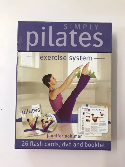 Simply Pilates Dvd Exercise System Box Set With Flash Cards And Booklet