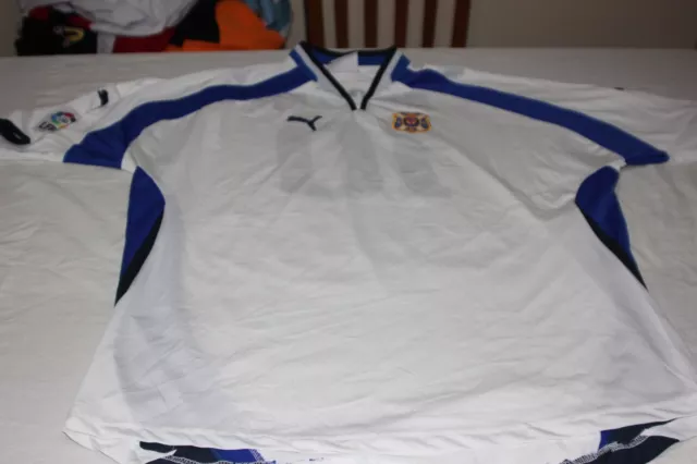 Camiseta Futbol Vintage Cd Tenerife 2001-02 Puma Talla Xl 10 Hugo Morales