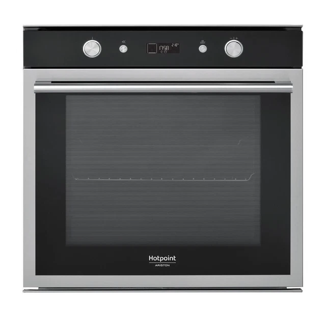 Hotpoint FI6 861 SP IX HA 73 L 3650 W A+ Noir, Acier inoxydable