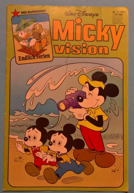 Walt Disneys Micky vision [ Nr.7 / 1981 ]