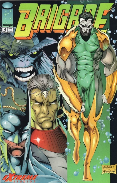Image Comics Brigade #4 (Oct. 1993) High Grade