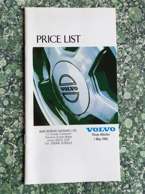 Volvo 460 GL GLE Turbo Car Brochure   1990 ASP/CAR BV 6047-90  2558G