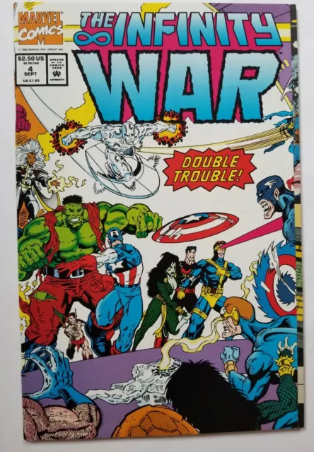 The Infinity War #4 (Marvel, 1992) Thanos, Silver Surfer, Adam Warlock