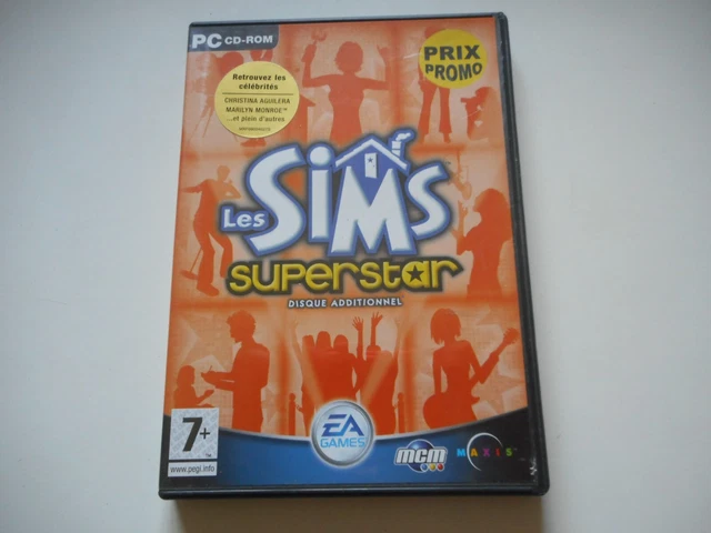 Jeu Pc Dvd Rom - Les Sims Superstar - Complet