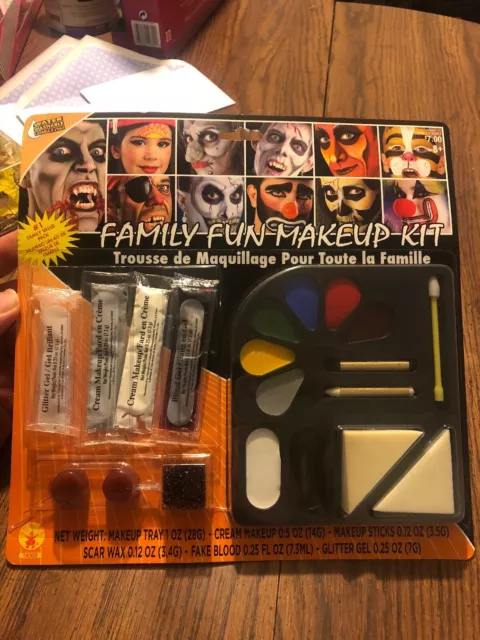 Best 16pcs Halloween Family Makeup Kit