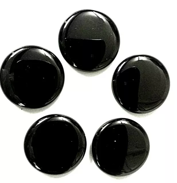 Gemstones Cabochon 15mm diam.flat back, £2.40 for 5 pcs of one type 2/3mm thick.