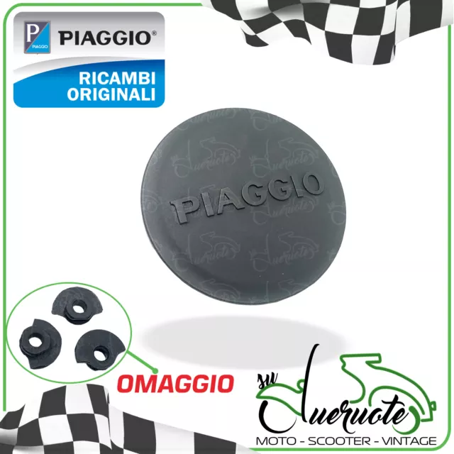 Coperchio Carter Trasmissione Tappo Nero Per Liberty 125 150 3V Iget Fly Piaggio