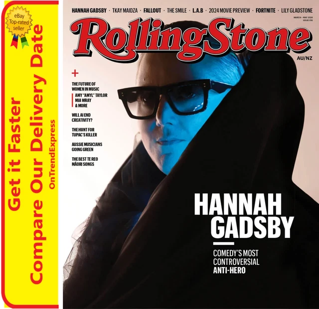 ROLLING STONE AUSTRALIA Magazine MarchMay 2024 Issue 16 Hannah Gadsby