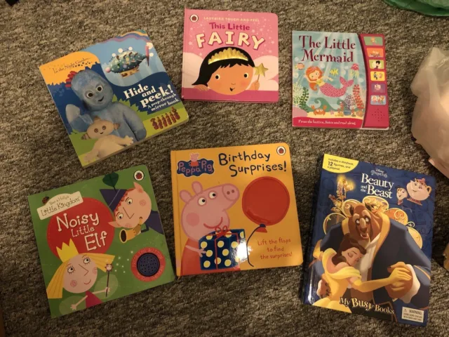 6 x Mixed Bundle Kids Childrens Books USED