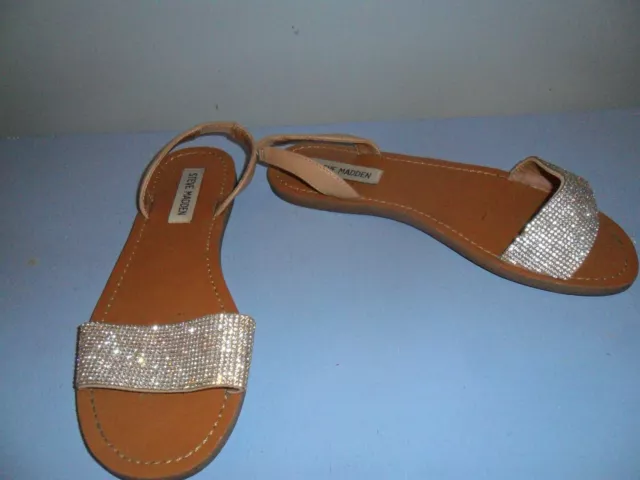 Steve Madden Alina Sandals Flats SZ 7.5