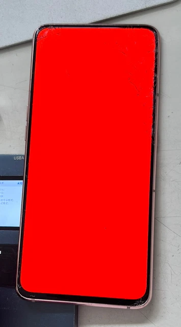 Display OLED originale Samsung Galaxy A80 per ristrutturare schermo rosa LEGGERE