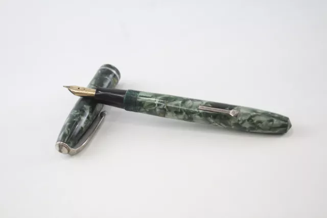 Conway Stewart 75 Fountain Pen Vintage 14k Gold Nib Writing