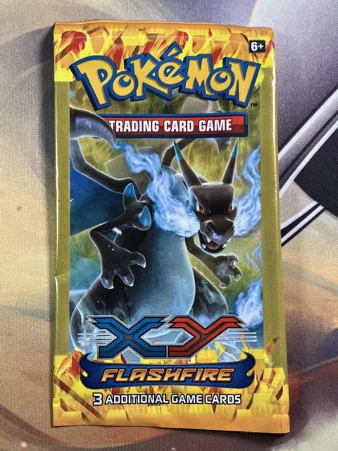 Pokémon EMPTY XY Flashfire Dollar Tree Mini Booster Pack NO CARDS Charizard X