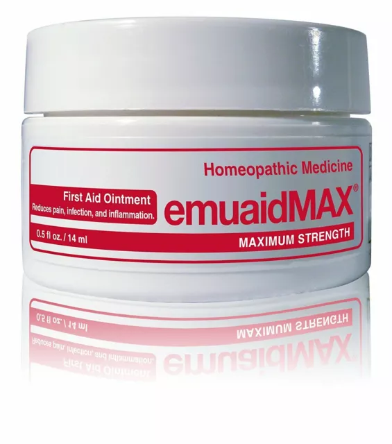 0.5oz 14ml EMUAID MAX EMUAIDMAX First Aid Anti-Fungal Ointment Natural FREE POST