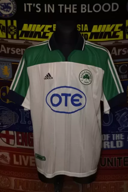 4.5/5 Panathinaikos adults XL/XXL 2001 third football shirt jersey soccer