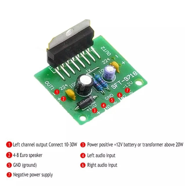 BUILD YOUR OWN custom audio system with the TDA7297 DIY power amplifier