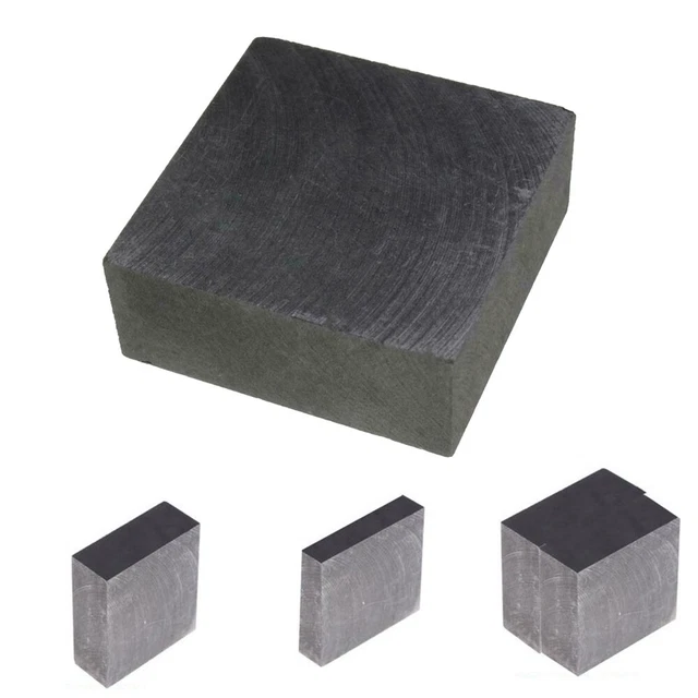 Graphite Bloc 99.9% Conductrice Électrode Stress Corrosion Haute Qualité