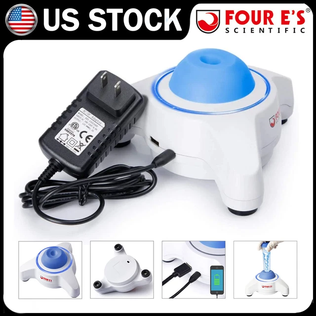 Four E'S Lab Mini Vortex Mixer 5600rpm Tattoo Paint Shaker Touch Mode 6mm 50ML