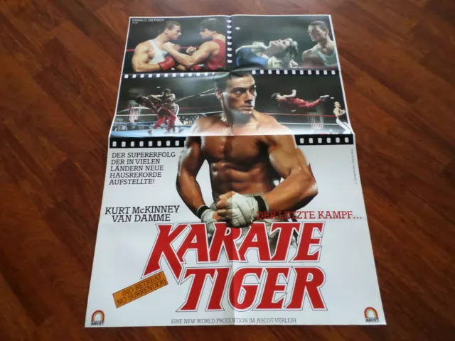 Affiche  Van Damme / Karate Tiger / German