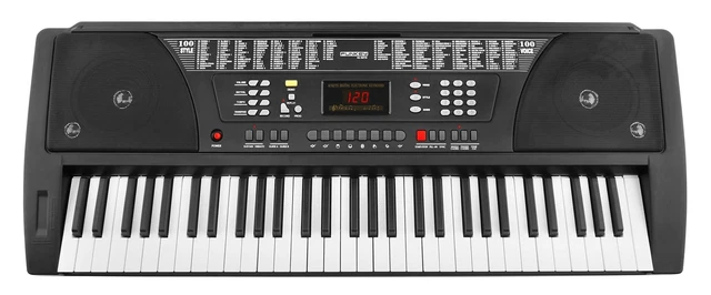 Clavier Numerique Piano Digital Synthetiseur Electrique 100 Sons & Rythmes Noir