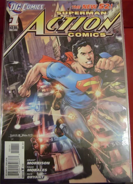 Action Comics 1-52 Dc Comic Set Complete Superman Morrison Morales 2011-2015 Vf+