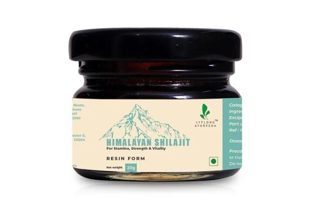 Herbes du Monde - Shilajit Pur 50g - 80% d'Acides Fulviques - Résine Solide Authentique de l'Himalaya