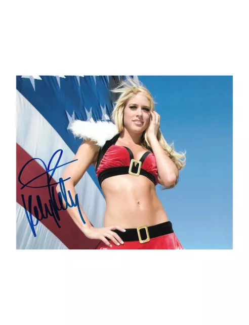 Kelly Kelly WWE Autograph 100% Authentic comes with COA