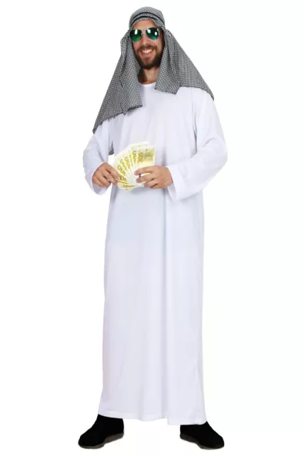 Costume carnevale Sceicco vestito arabo adulto Pegasus