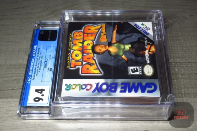 CGC 9.4 A+ - Tomb Raider: Curse of the Sword Game Boy Color, GBC 2001 NEW!