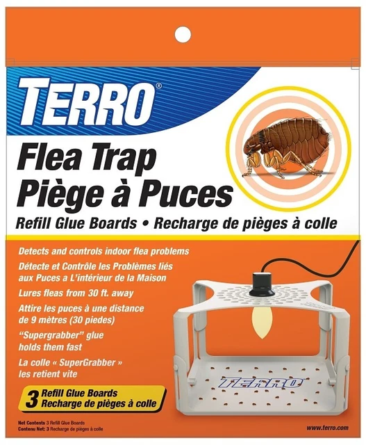 Terro Flea Trap Refills Flea Control 3 Refills Total (T231)