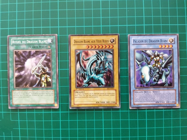 CARTE YU GI Oh Dragon Blanc Aux Yeux Bleus SKE-FR001 HOLO 1ère édition
