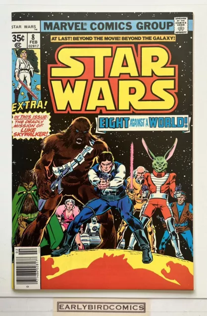 Star Wars #8 Vol.1 Marvel Comics (1977) Cents Copy