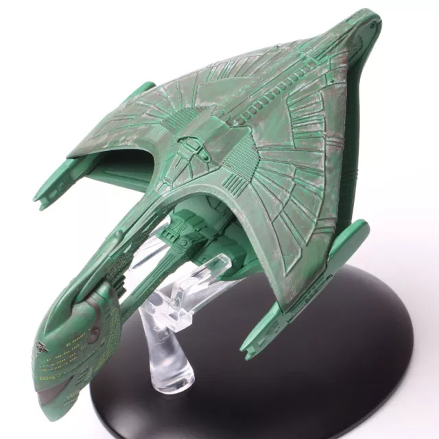 Eaglemoss Romulans WarBird StarShip D'deridex Class B-type Spacecraft Model Toy