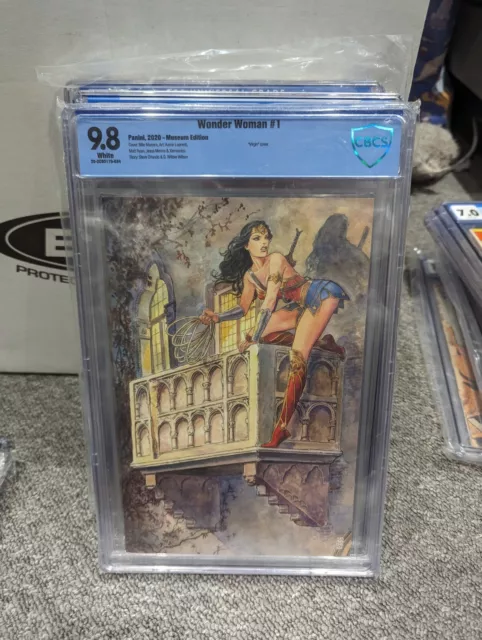 Wonder Woman #1 CBC 9.8 Museum Edition Milo Manara Panini Italia 2020 Virgin