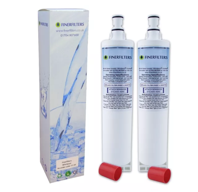 FF-94, SBS002 Internal Fridge Water Filters compatible with Whirlpool SBS002