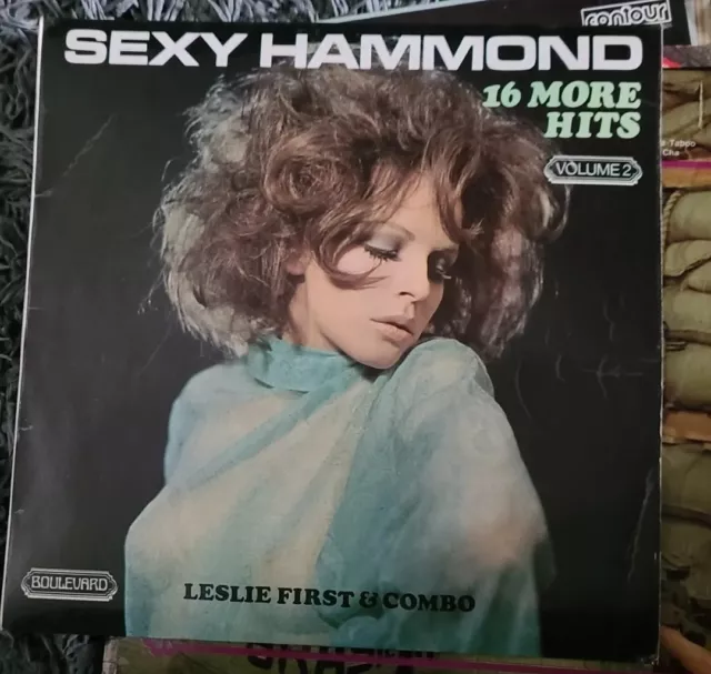 Leslie First & Combo - Sexy Hammond Volume 2 (1971) Vinyl LP Record 4037