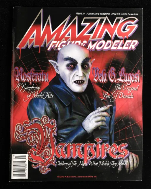 Amazing Figure Modeler magazine #21 - Vampires, Nosferatu