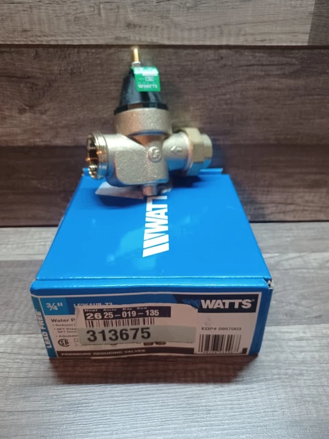 Watts - LF25AUB-Z3 - 3/4” Pressure Reducing Valve 3/4 in. BRAND NEW open box