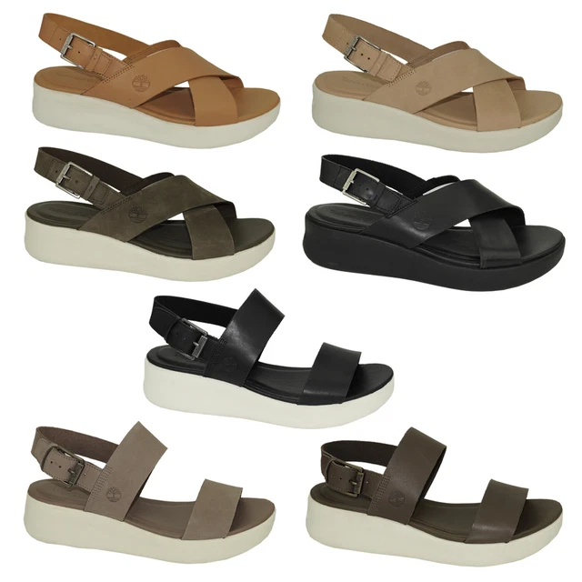 TIMBERLAND LOS ANGELES Slingback Sandali Donna Plateau Sandali con