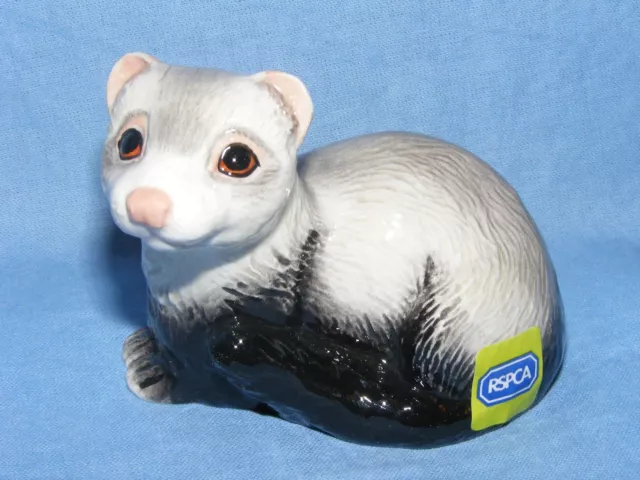 John Beswick The Adorables RSPCA Ferret JBTA4 Brand New Boxed 2