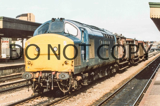 UK DIESEL TRAIN Railway Photograph Of Class 37 Loco 37254. Rm37-880 £1. ...
