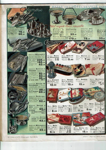 Catalogue Jouets Etrennes Printemps 1910 – Poupées, Jeux, Phono – Vintage