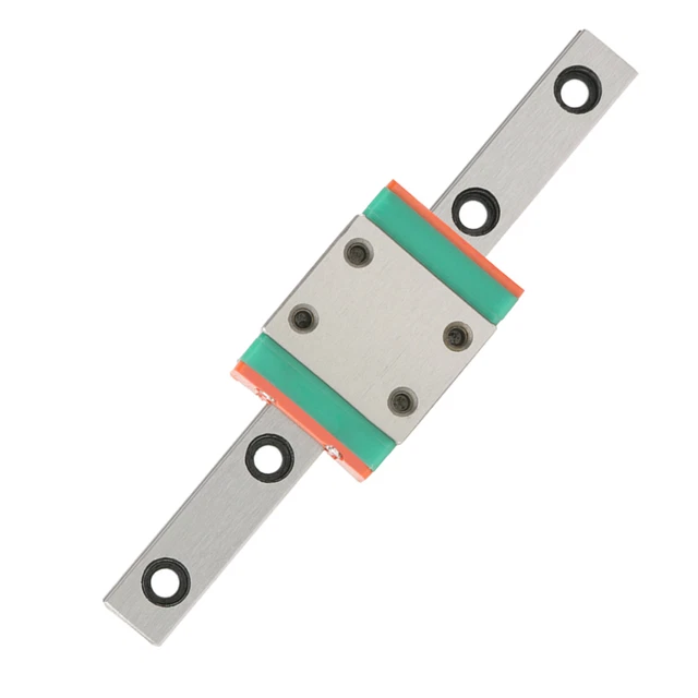 1pc LML7B Miniature Linear Rail Guide 7mm Width + Slide Block 70mm