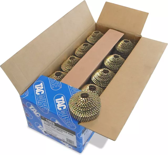 Tacwise 1006 Typ 2,1x38 mm verzinkt konisch Top Spulennägel 16° geneigt 14400