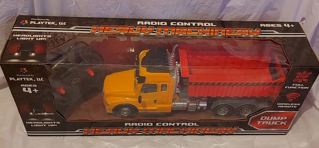 LARGE RADIO CONTROLLED HEAVY MACHINERY TRUCKS Cars Toys Box Kids