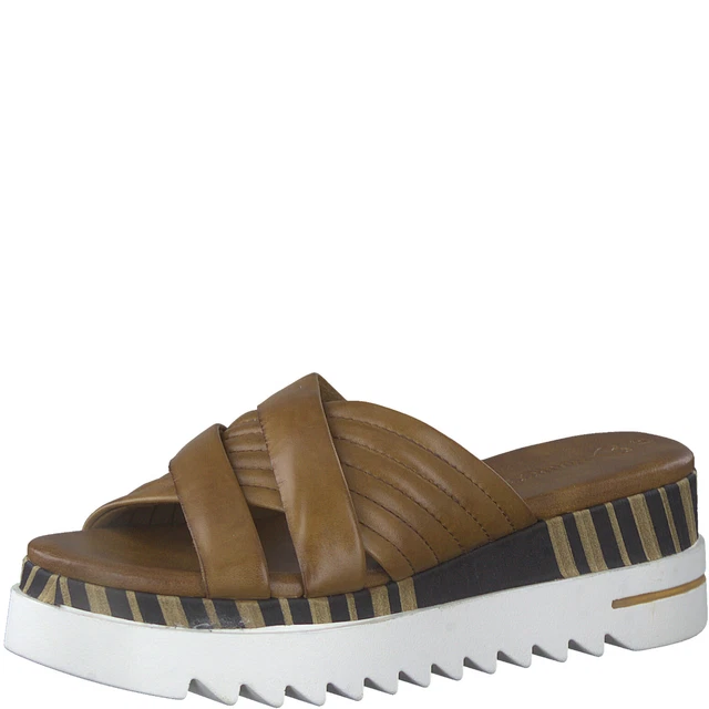 Marco Tozzi Mules Femmes Mules Chaussures Braun 27212 Neuf