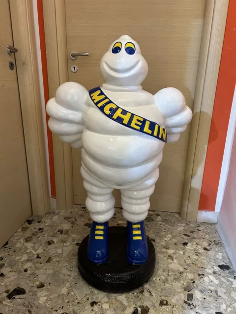 Statua Scultura Omino Michelin Bibendum in Resina 35cm - AUR1063