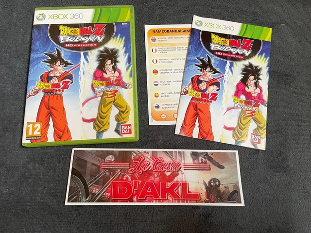 Jeu Dragon Ball Z Budokai HD Collection Xbox 360 PAL Français - Bon état - Disque Et Boîtier