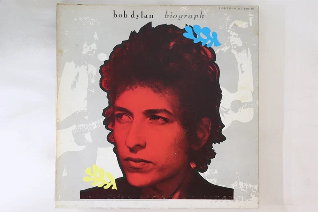 5discs LP Bob Dylan Biograph 00AP313640 CBS SONY  01420