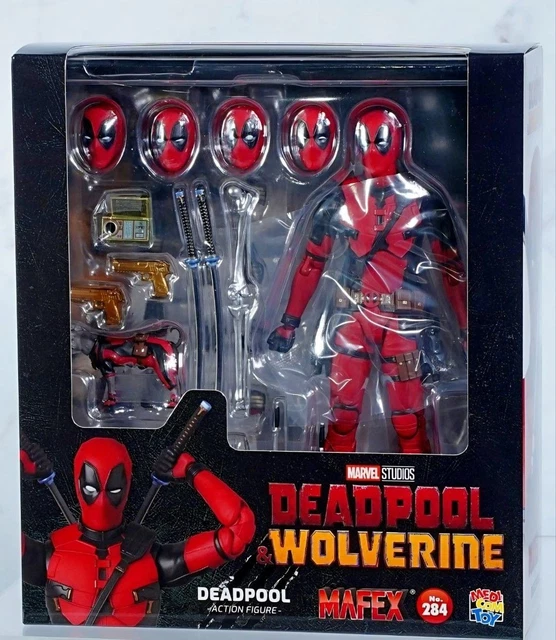 MAFEX NO.284 DEADPOOL & Wolverine Ver. Figura de acción de 6,3